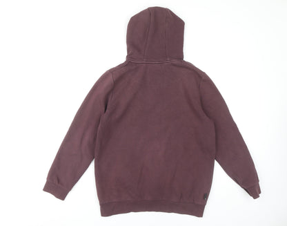 Eleven Degrees Boys Brown Pullover Hoodie 12-13 Years