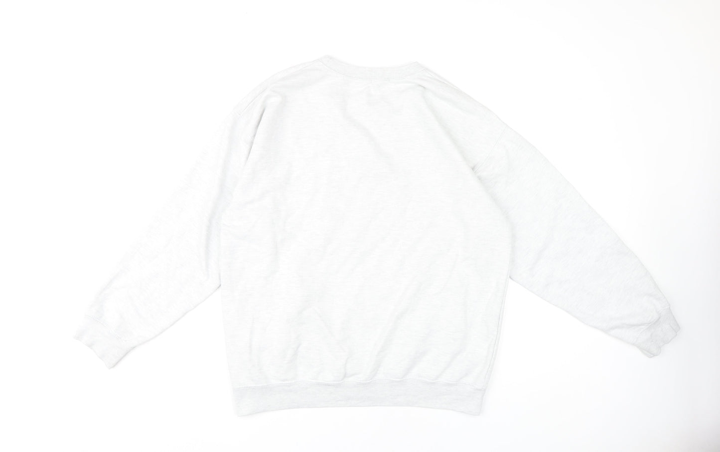 Nasty Gal Women's White Sweatshirt M Casual Long Sleeve