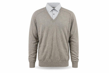 Mens UK Size M NEXT Beige Pullover Jumper