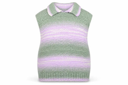 Zara Girls Multicoloured Knit Vest, Size 13-14
