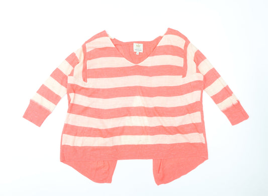 Womens UK Size 10 River Island Pink Cardigan Jumper