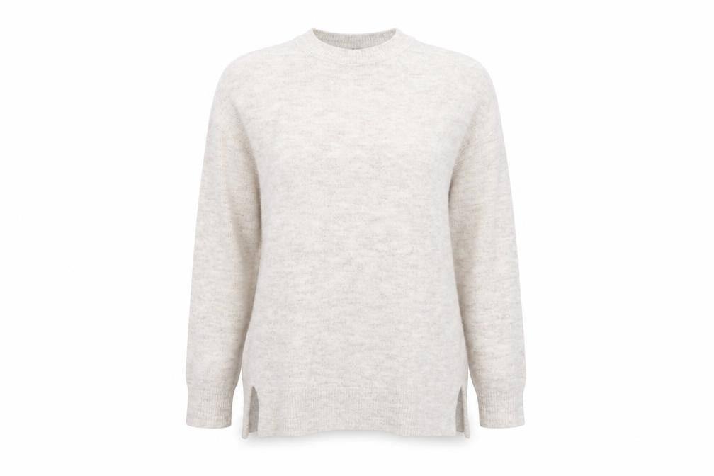 Womens UK Size S New Look Ivory Pullover Jumper