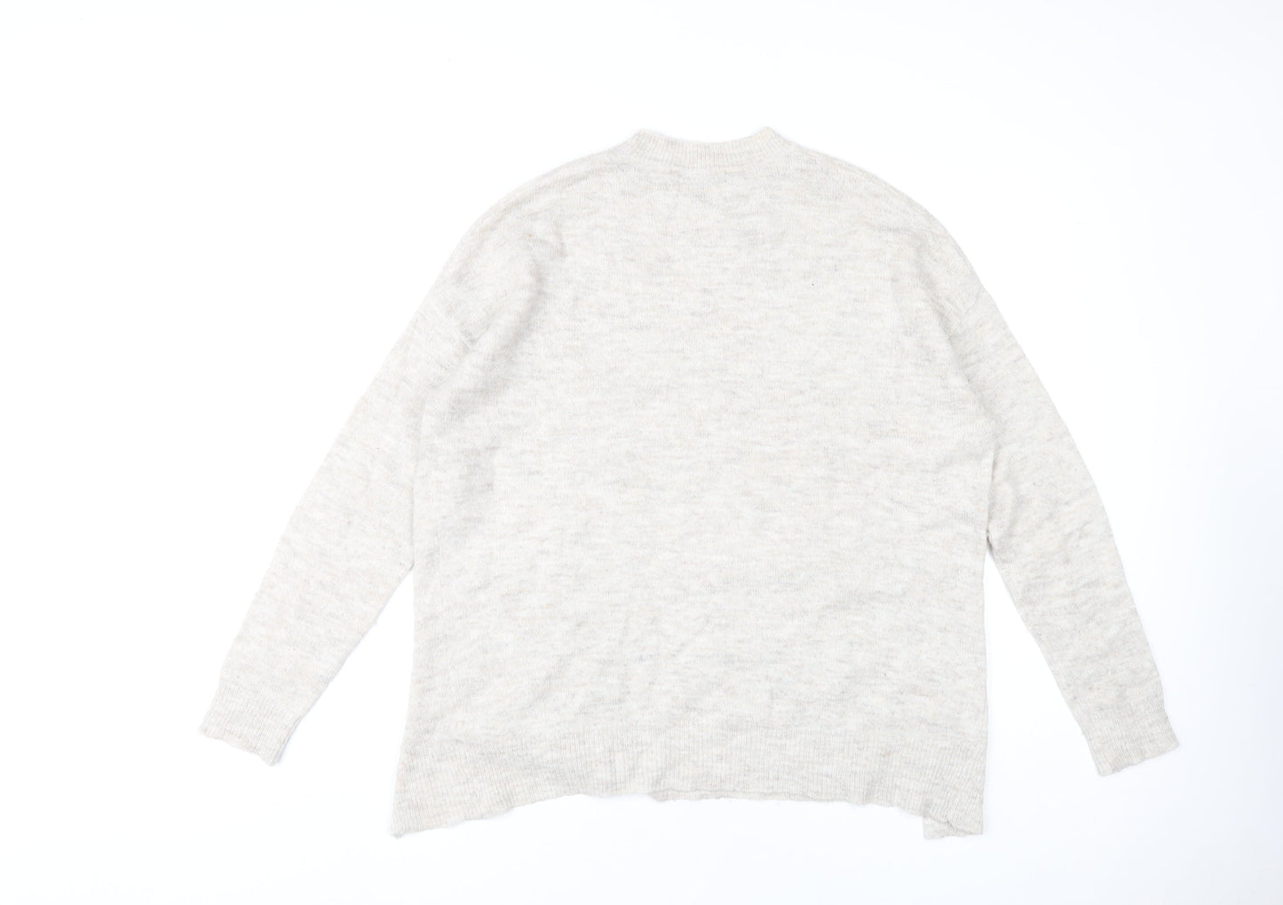 Womens UK Size S New Look Ivory Pullover Jumper