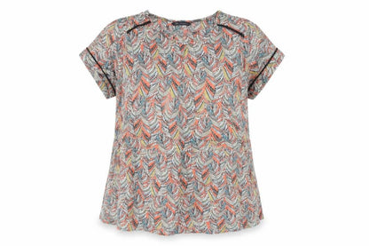 Womens UK Size 10 Marks and Spencer Multicoloured Basic Blouse