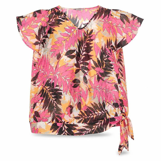 Womens UK Size 18 Debenhams Multicoloured Tunic Blouse