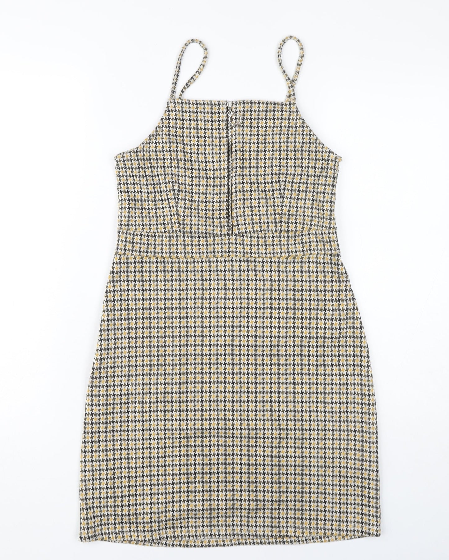 New Look Women's Multicoloured Strappy Sheath Dress, Size 8
