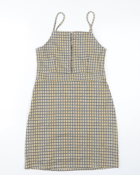 New Look Women's Multicoloured Strappy Sheath Dress, Size 8