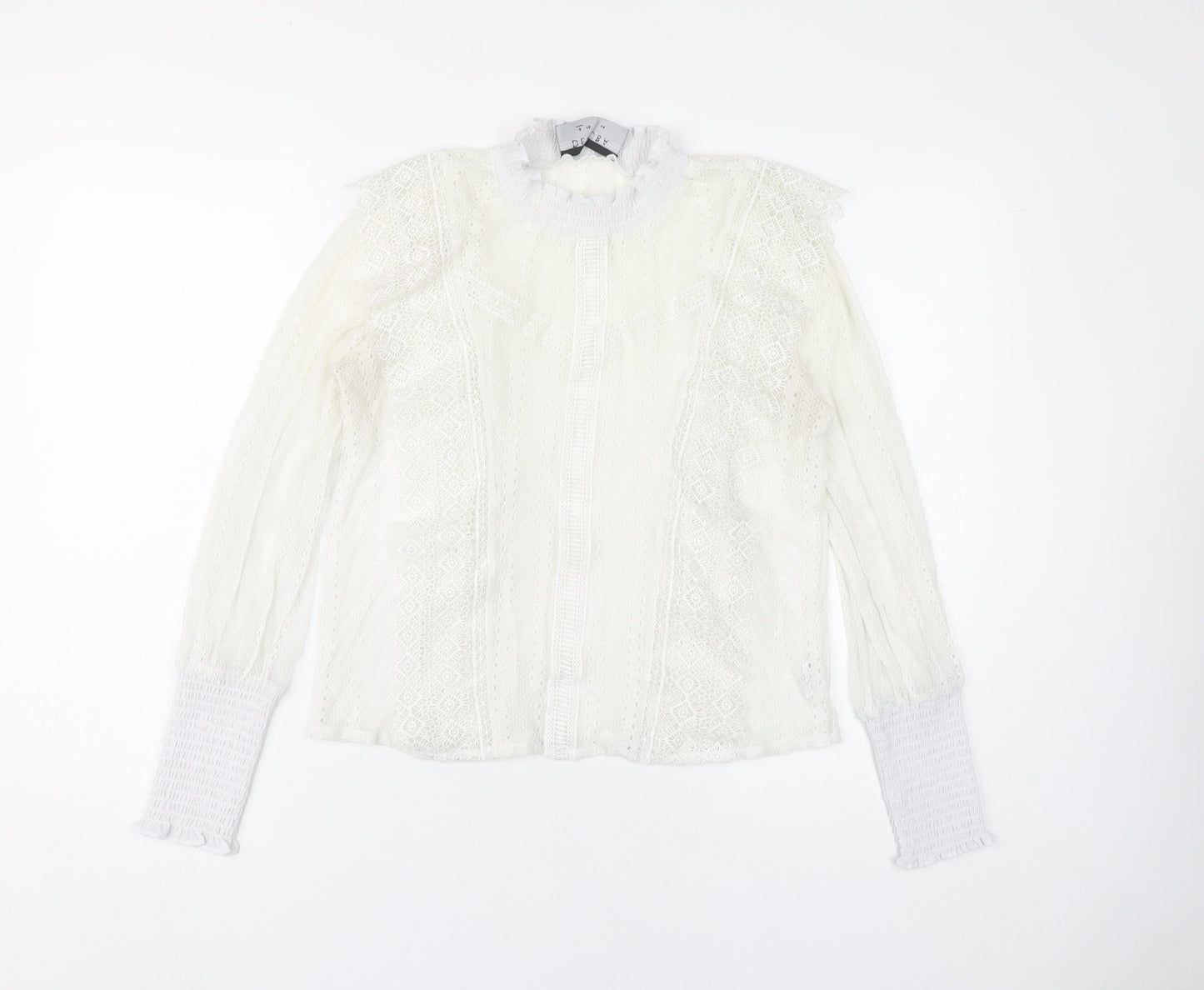 Womens UK Size 8 Decjuba Ivory  Blouse
