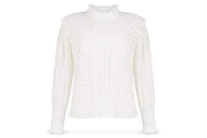 Womens UK Size 8 Decjuba Ivory  Blouse