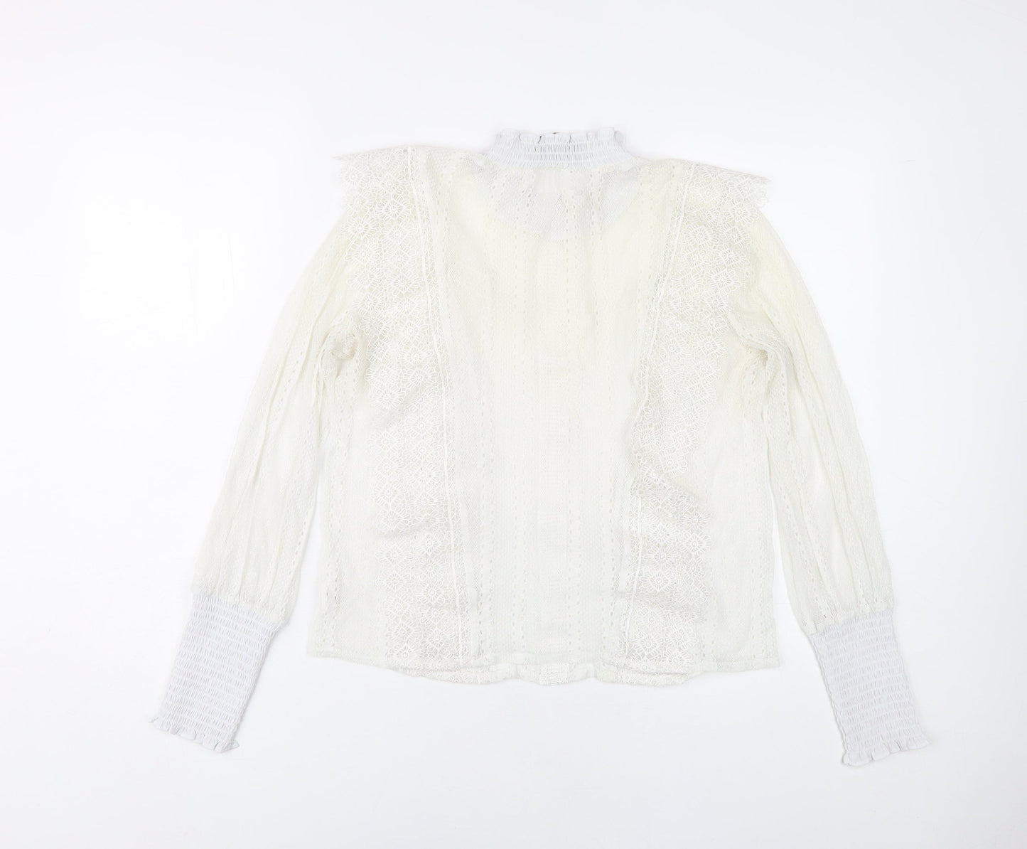 Womens UK Size 8 Decjuba Ivory  Blouse