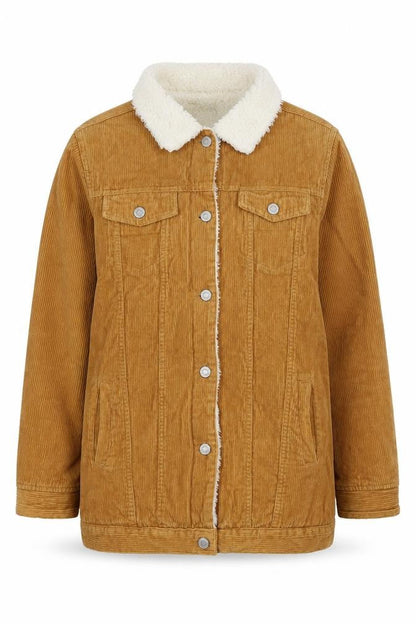 Womens UK Size 10 Denim Co. Brown Basic Jacket
