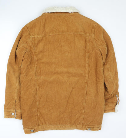 Womens UK Size 10 Denim Co. Brown Basic Jacket