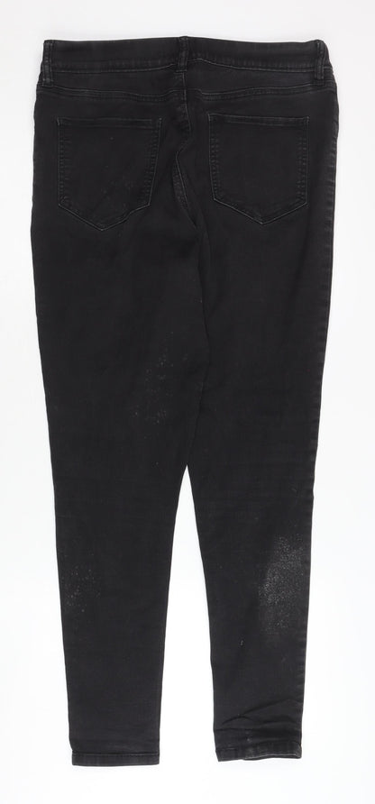 F&F Women's Black Skinny Jeans Size 14 Slim Fit