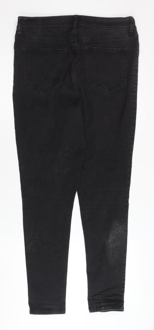 F&F Women's Black Skinny Jeans Size 14 Slim Fit