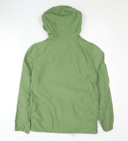 Womens UK Size 8 Jack Wills Green Windbreaker Coat