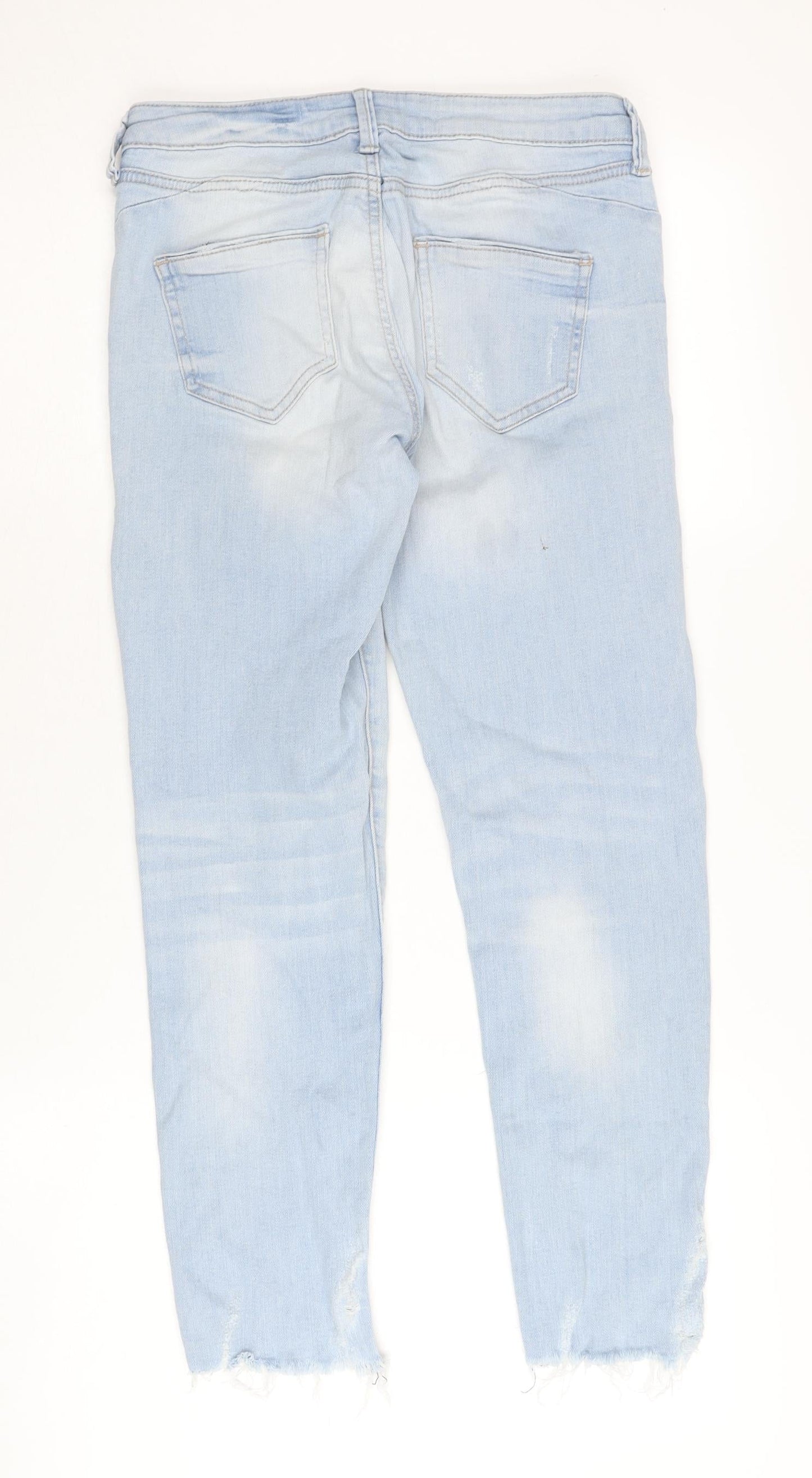 Denim Co Women's Light Blue Skinny Jeans Size 8