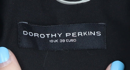 Dorothy Perkins Women's Black Tuxedo Blazer Size 10