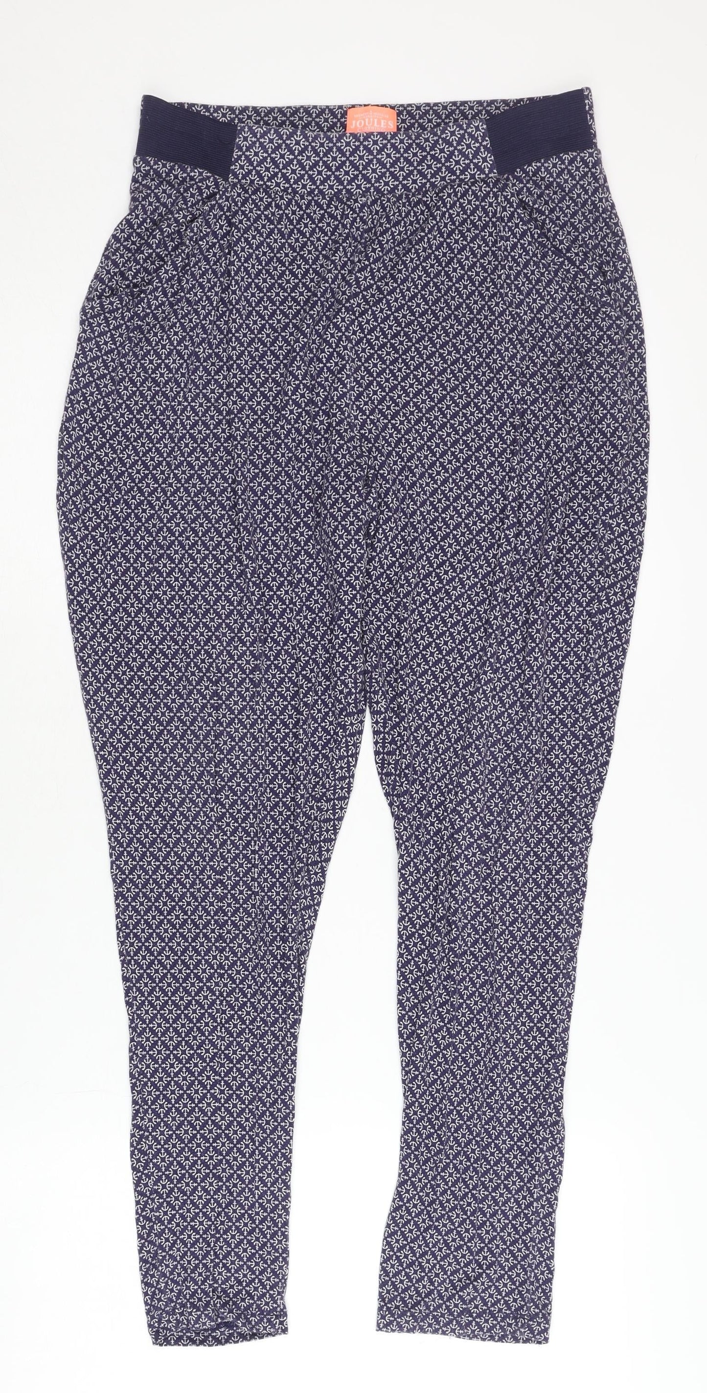 Womens UK Size 10 Joules   Blue Trousers