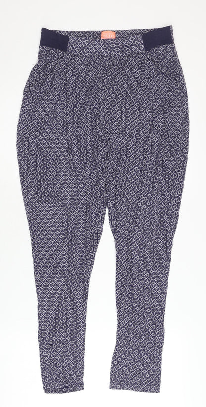 Womens UK Size 10 Joules   Blue Trousers