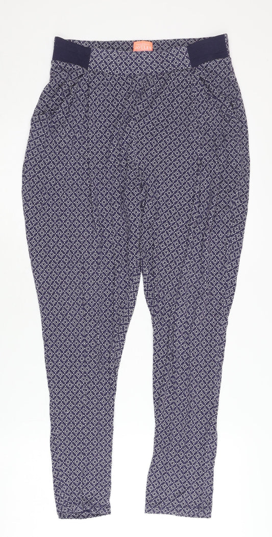 Womens UK Size 10 Joules   Blue Trousers