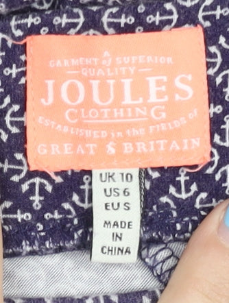 Womens UK Size 10 Joules   Blue Trousers