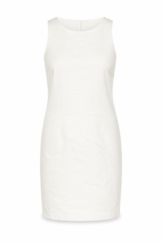 Zara Basic Women's White Sheath Dress Size 14