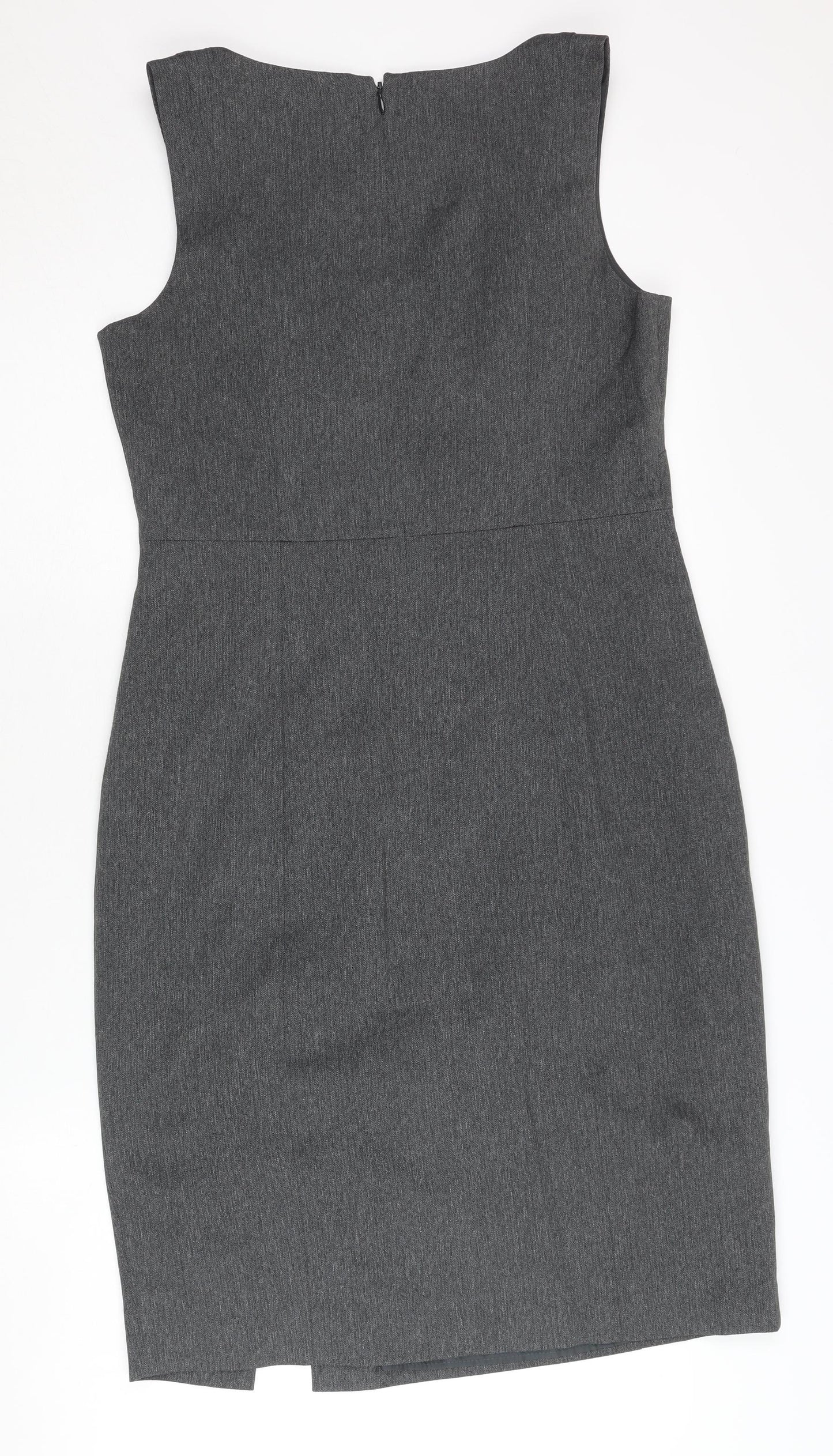Papaya Women's Grey Sheath Dress Size 12