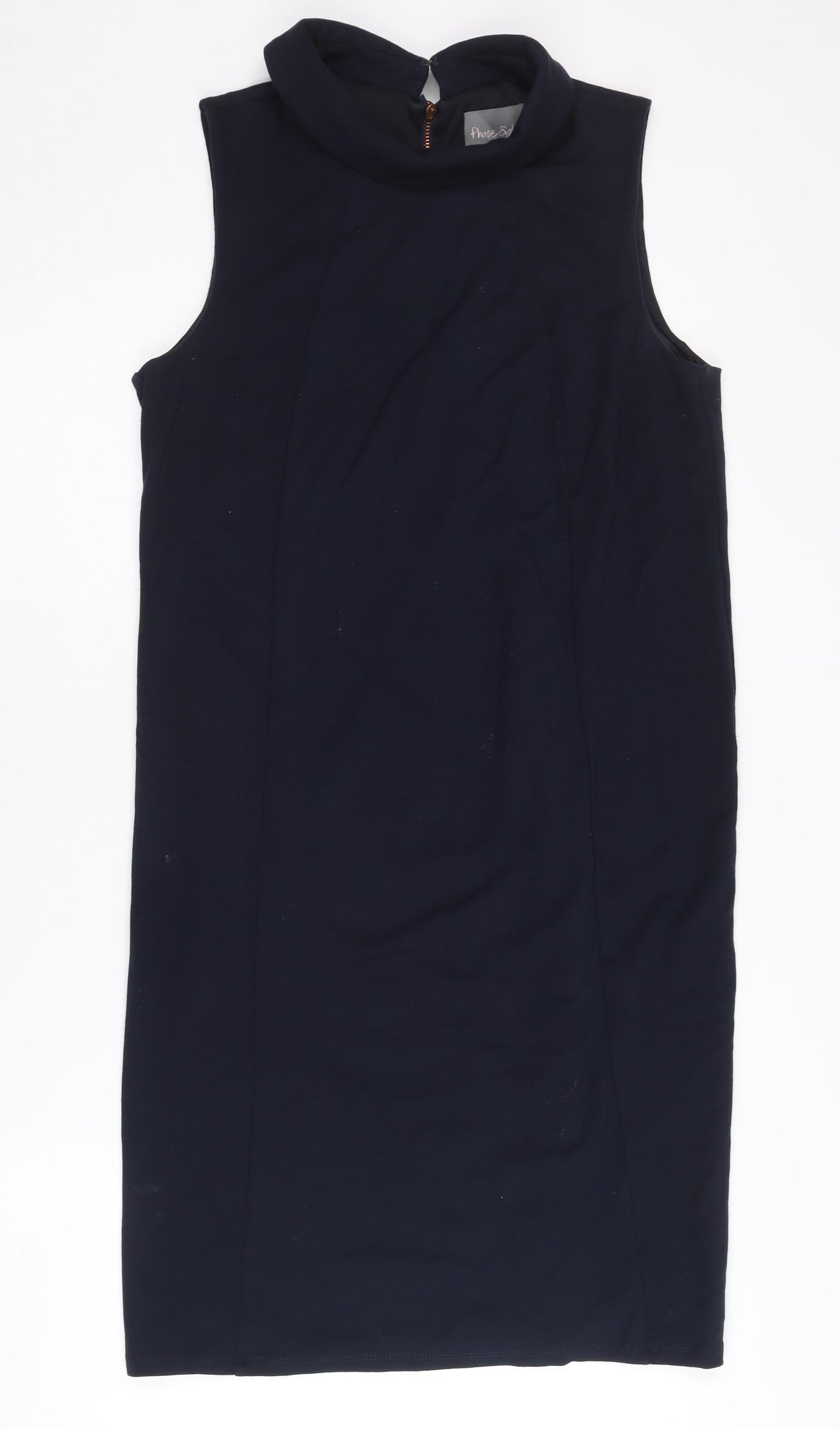 Phase Eight Women Black Size 12 Sleeveless Sheath Dress