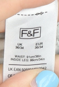 F&F Men's Blue Straight Leg Jeans 36R