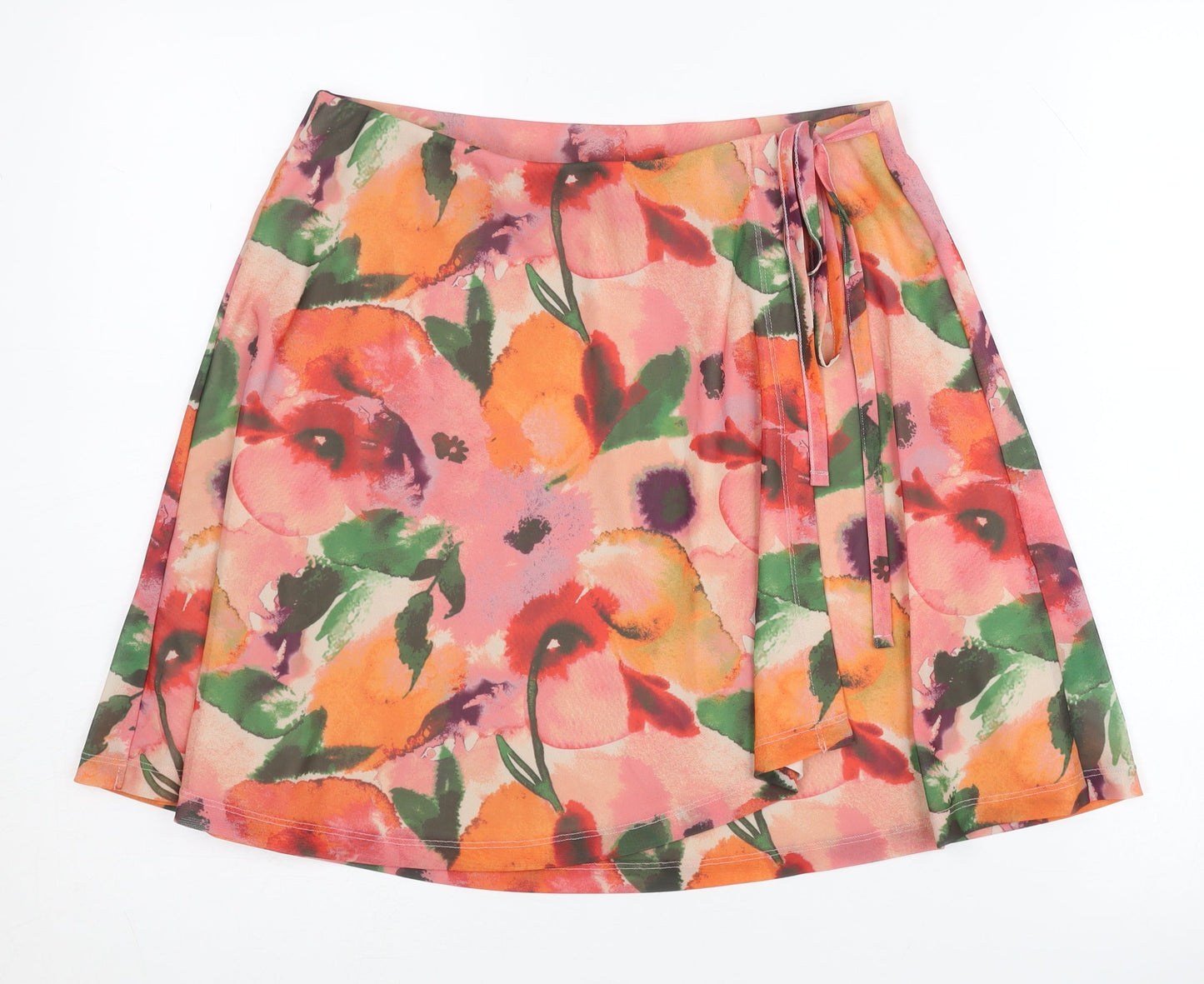 Next Women's Multicoloured A-Line Skirt Size 10