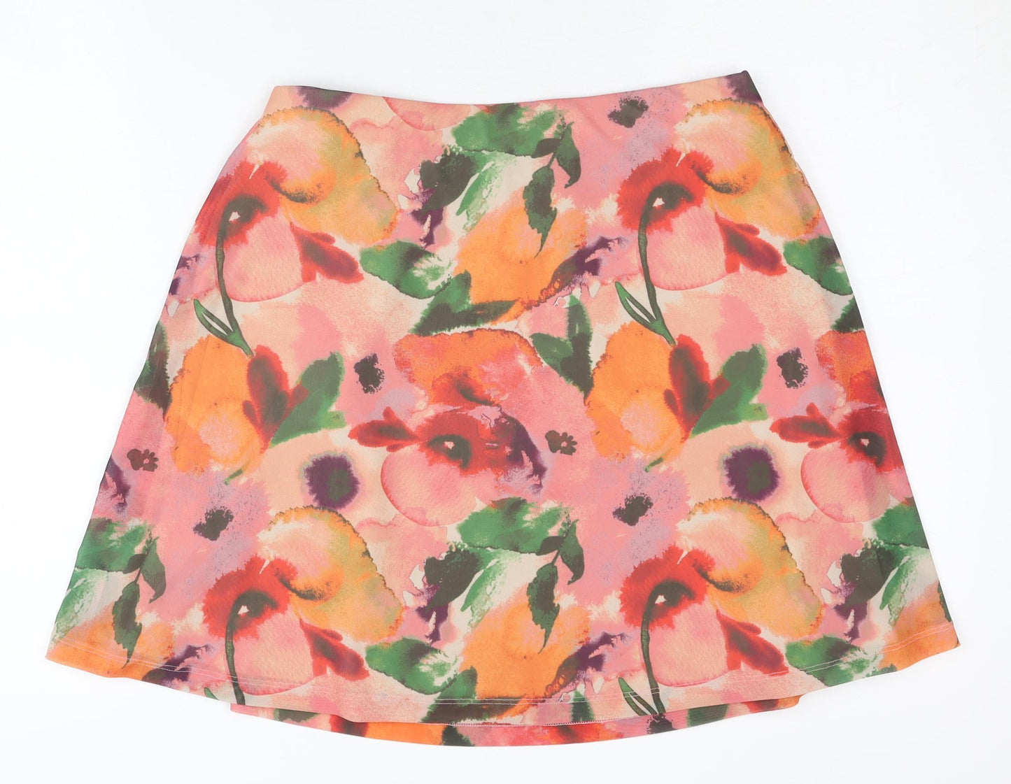 Next Women's Multicoloured A-Line Skirt Size 10