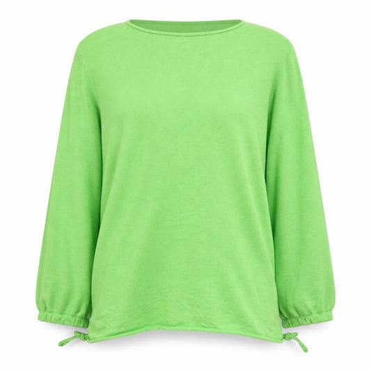Front view of Zara Women's Green jumper, size 8