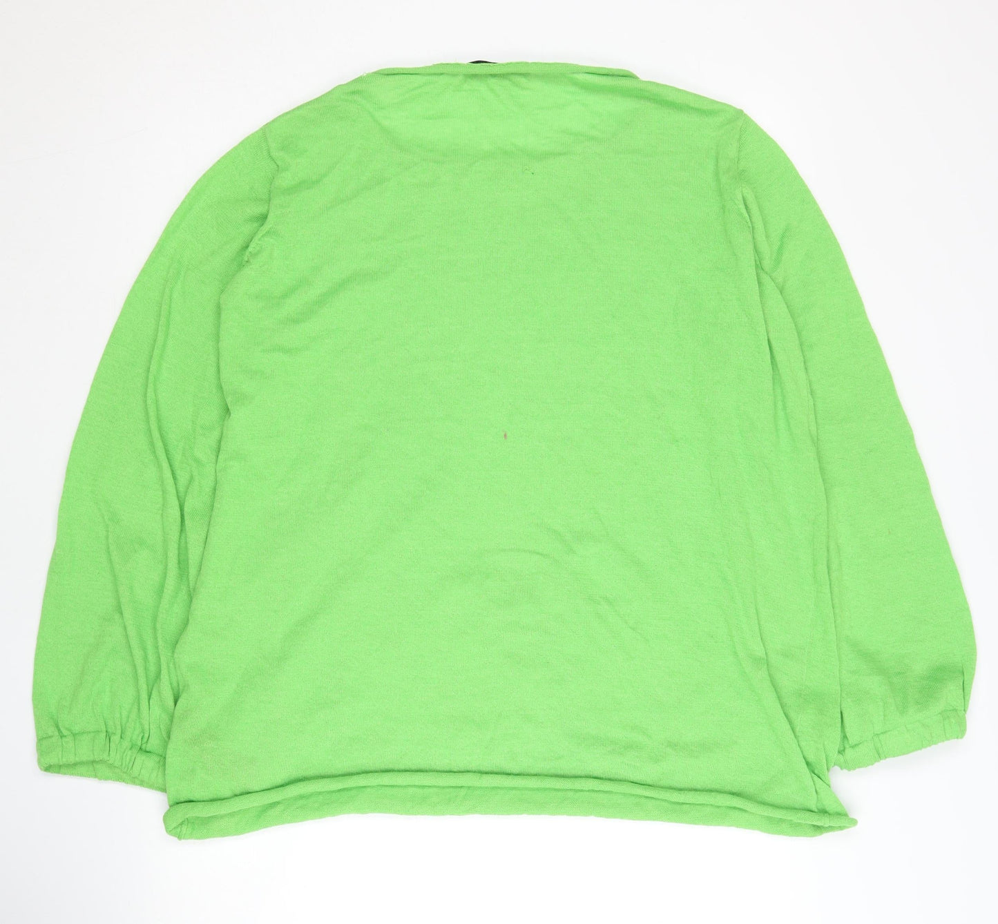 Womens UK Size Size:8 Zara Green Pullover Jumper