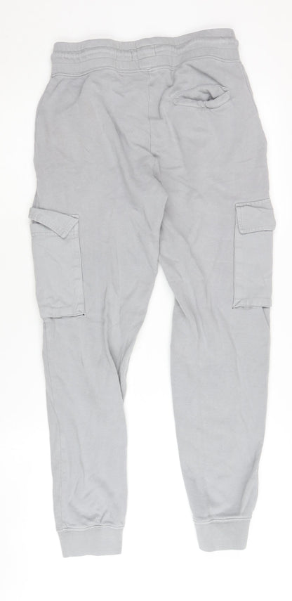 Topman XS Grey Jogger Trousers for Men