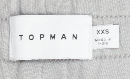 Topman XS Grey Jogger Trousers for Men