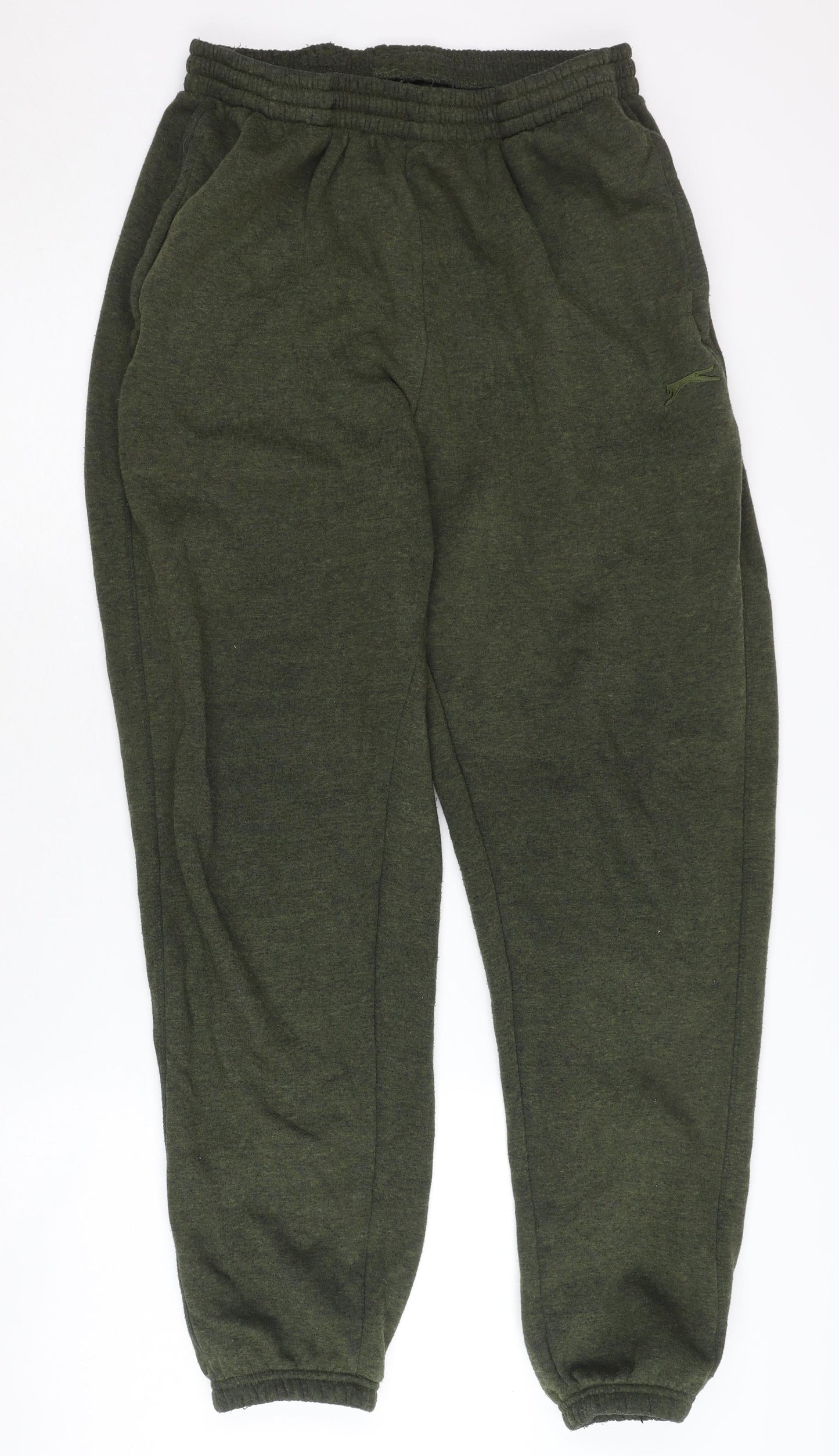 Slazenger Men's Green Jogger Trousers, Size L