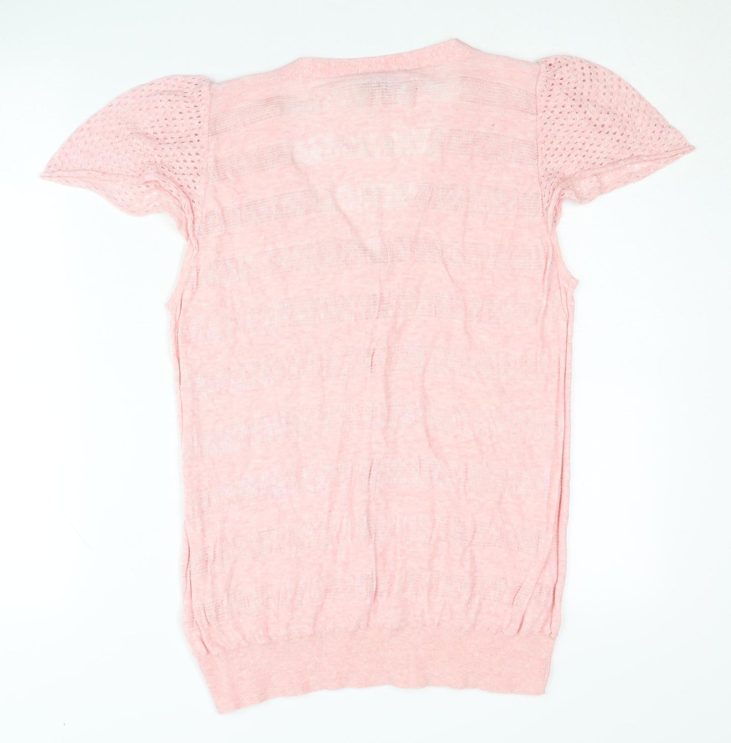 Womens UK Size 8 Whistles Pink Pullover Jumper