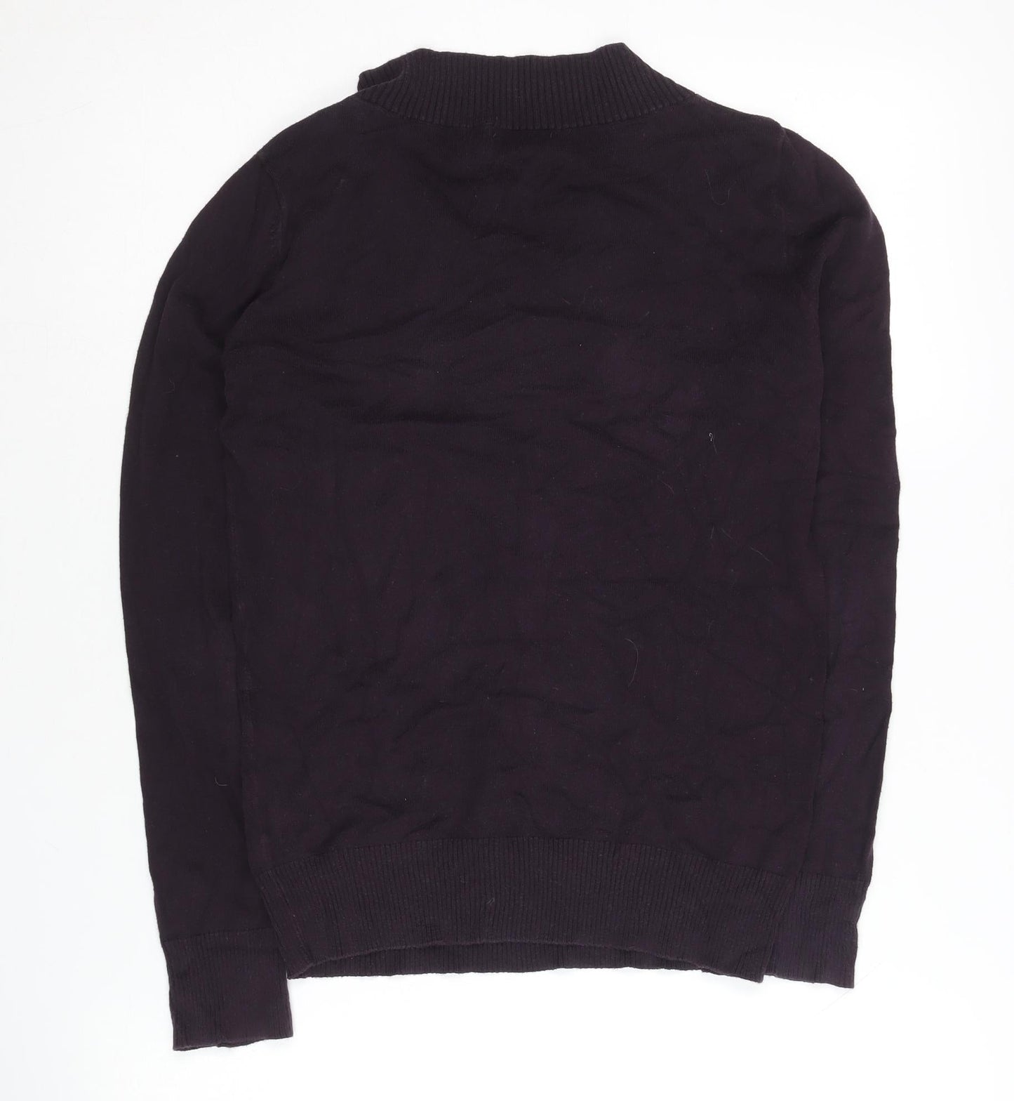 Gap Women's Black Pullover Jumper Size S V-Neck