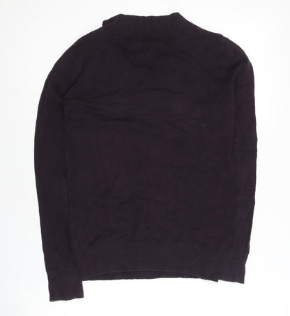 Gap Women's Black Pullover Jumper Size S V-Neck