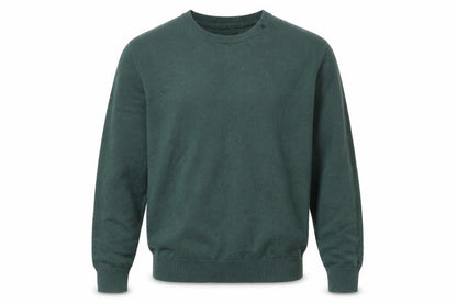 Front view of Replay Men's Green jumper L Size
