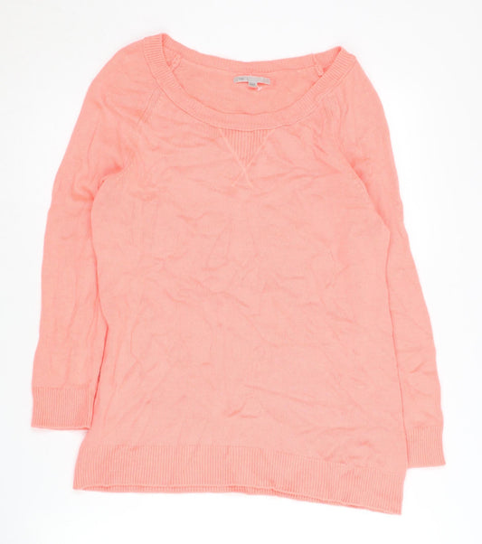 Gap Women's Pink Pullover Jumper - M, Long Sleeve, Knit