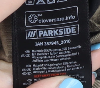 Parkside Beige Cargo Shorts - Men's L - Casual Workwear