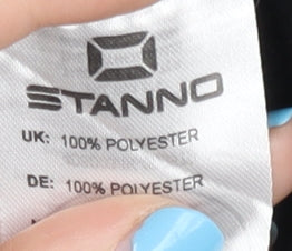 Stanno Men's Black Pullover - Size S, Polyester