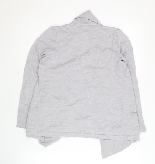 Womens UK Size S Viyella Grey Cardigan Jumper