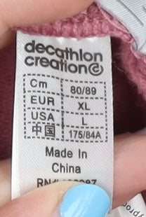 Decathlon Women's Pink XL Activewear Trousers