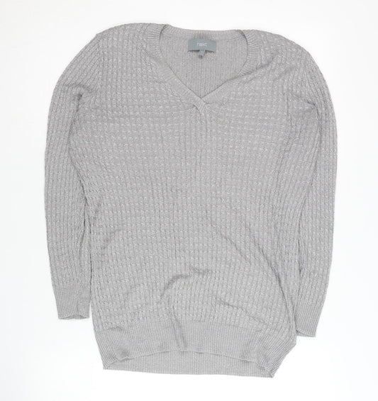 Womens UK Size 16 NEXT Grey Pullover Jumper