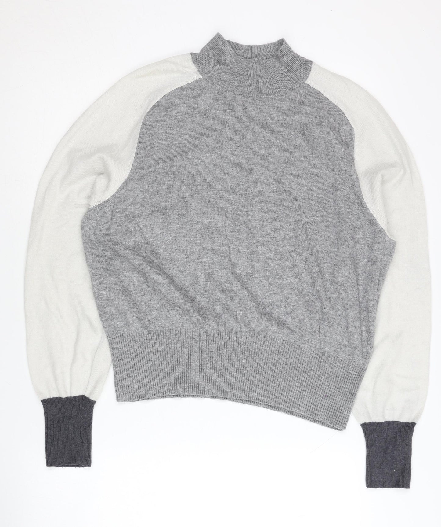 Womens UK Size 10 NEXT Grey Pullover Jumper