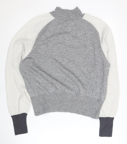 Womens UK Size 10 NEXT Grey Pullover Jumper