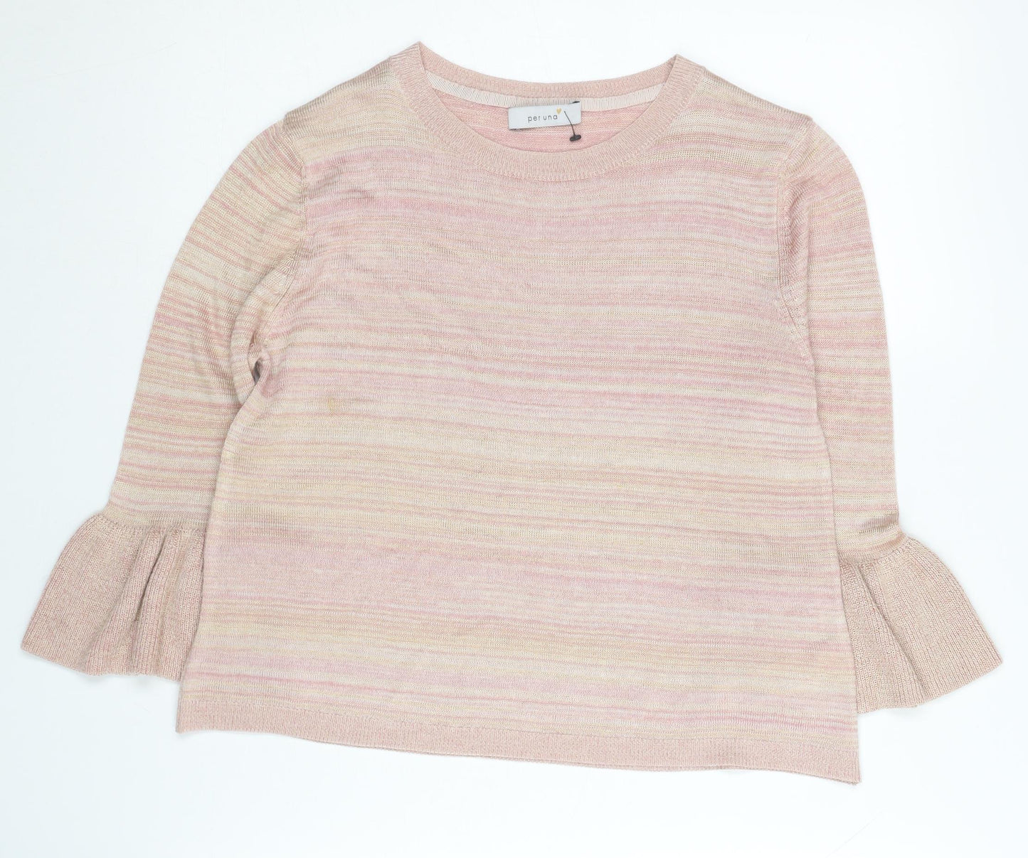 Womens UK Size 10 Marks and Spencer Pink Pullover Jumper