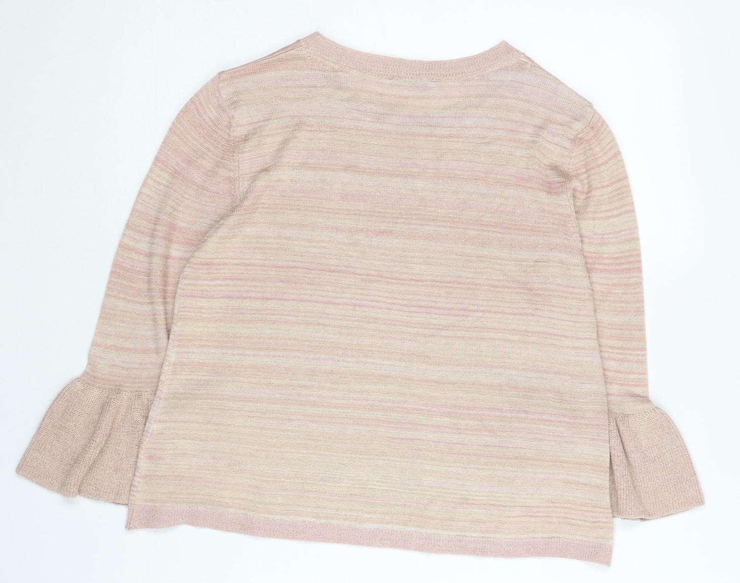 Womens UK Size 10 Marks and Spencer Pink Pullover Jumper
